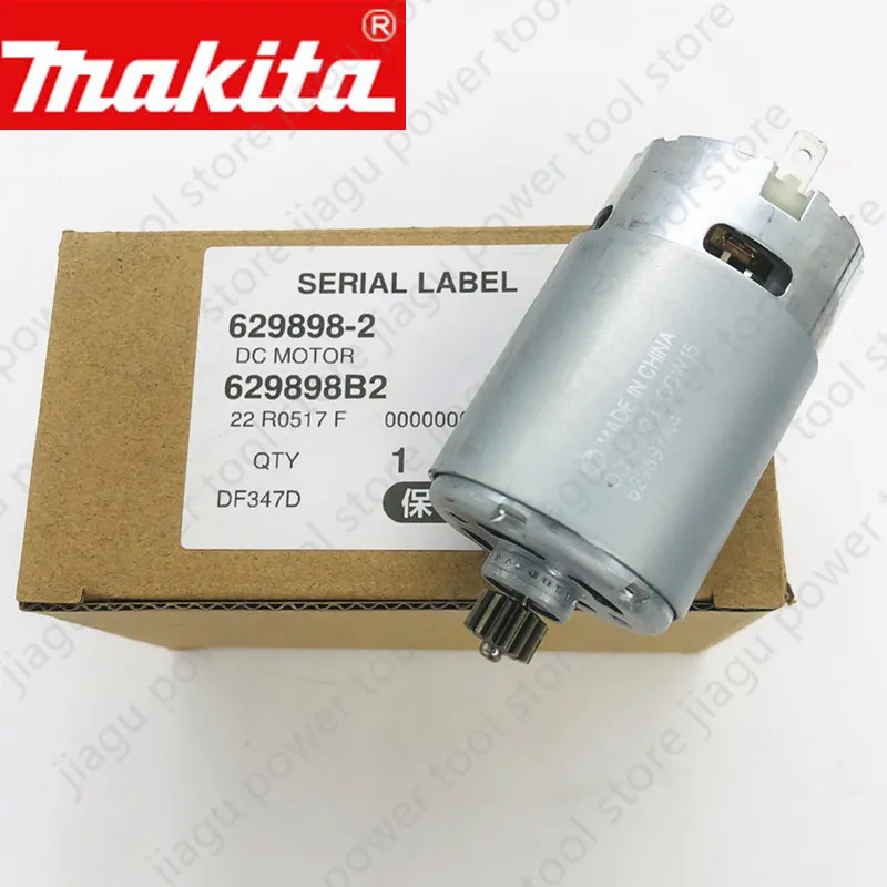 original motor 629898-2 14.4V 14 teeth 629819-4 629875-4 629818-6 For MAKITA DF347DWE DDF343 DF347D BDF343 cordless drill