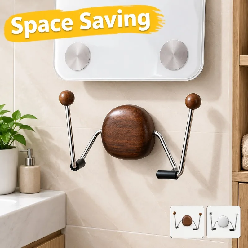 Wall Mounted Weight Scale Storage Rack No Drill Multi-functional Wall Organizer Wholesale Household Wall Sorting Shelf