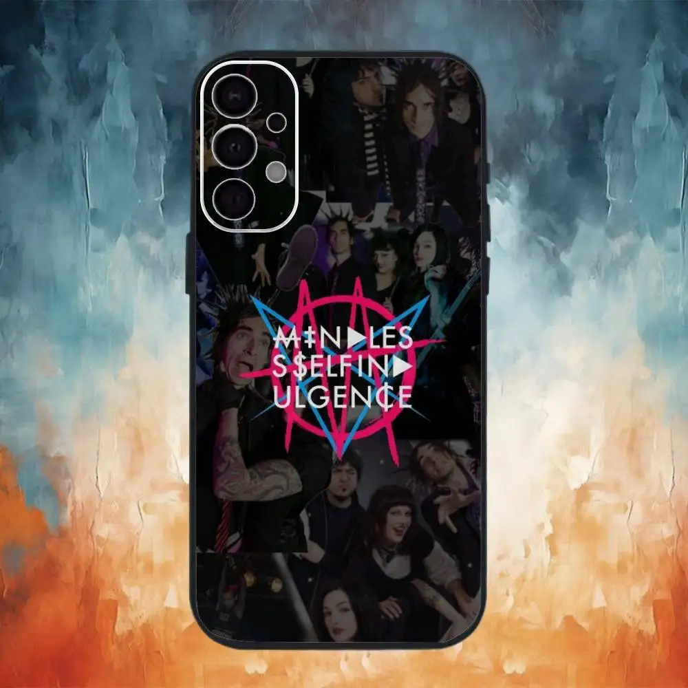Msi M-Mindless Self I-Indulgence Phone Case For Samsung S25,S24,S21,S22,S23,S30,Ultra,S20,Plus,Fe,Note,10,9,5G Black Cover