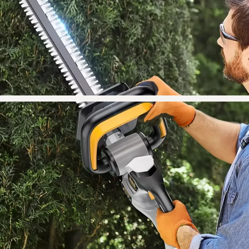 

Беспроводной триммер для живой изгороди 110 В/220 В с множеством функций для обрезки чая, деревьев и сада CG