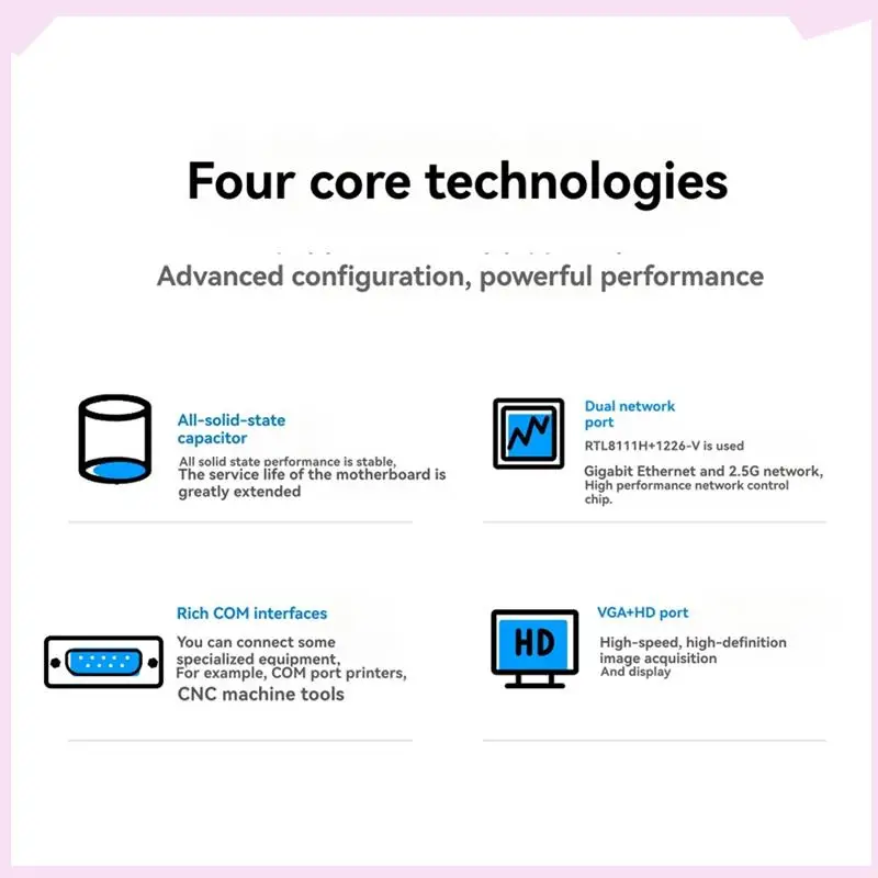B24B ATX B85 LGA 1150 Industrial Motherboard DDR3 Memory 32GB USB3.0 Dual Network Ports With COM Interface LPT