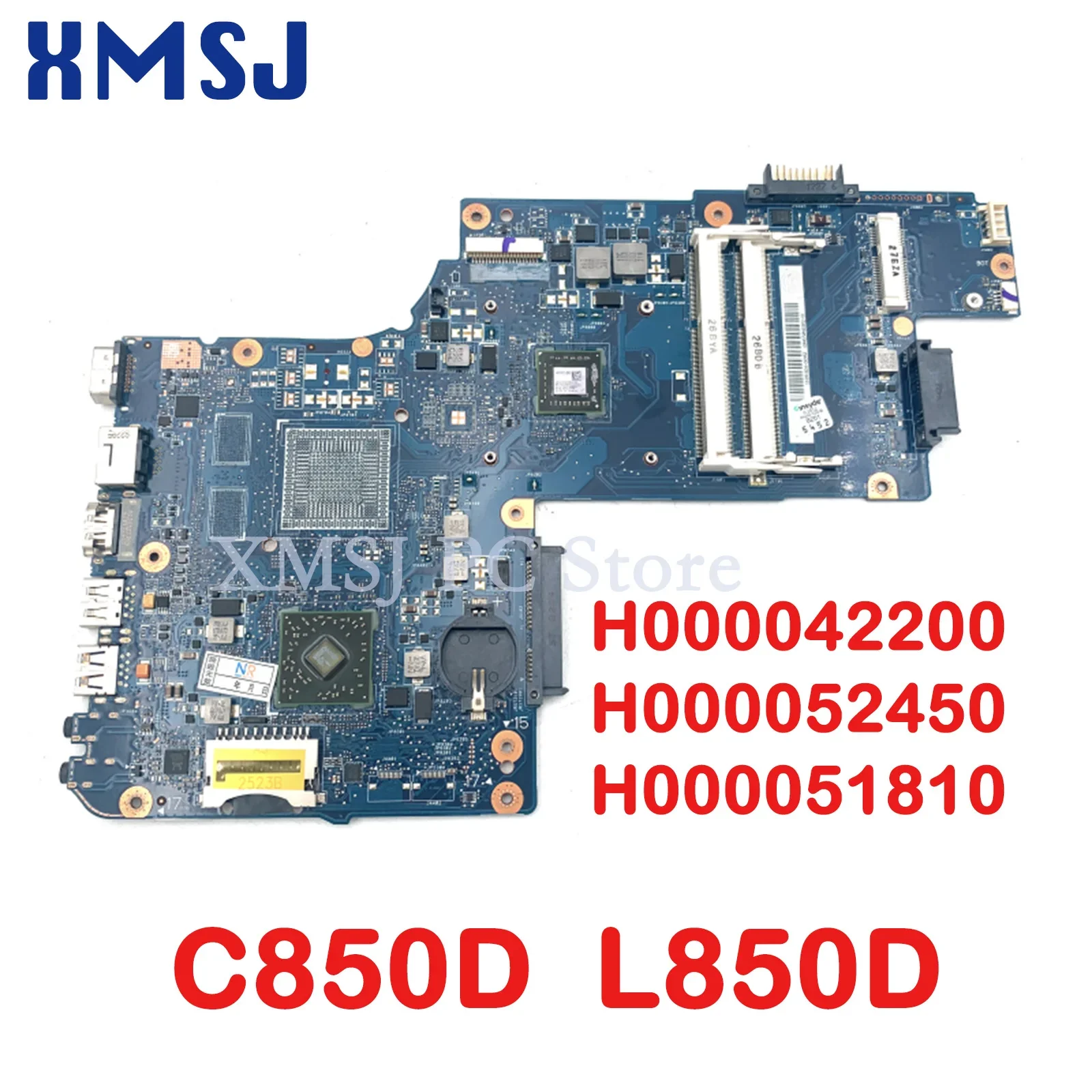 

XMSJ For Toshiba Satellite C850D L850D H000042200 H000052450 H000051810 Laptop Motherboard DDR3 Main Board