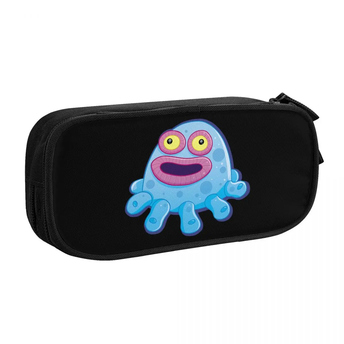 Custom My Singing Monster School Pencil Cases Boys Gilrs Large Capacity Pencil Bag Pouch Students Stationery