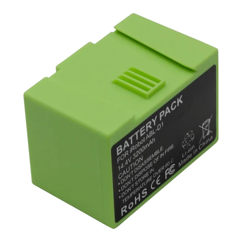 PURFIELD 14.4V 5000MAH Authentic Replacement Parts - Lithium Ion Battery for Roomba e & i Series Robot Vacuums i3+ i4+ i7+ i8+