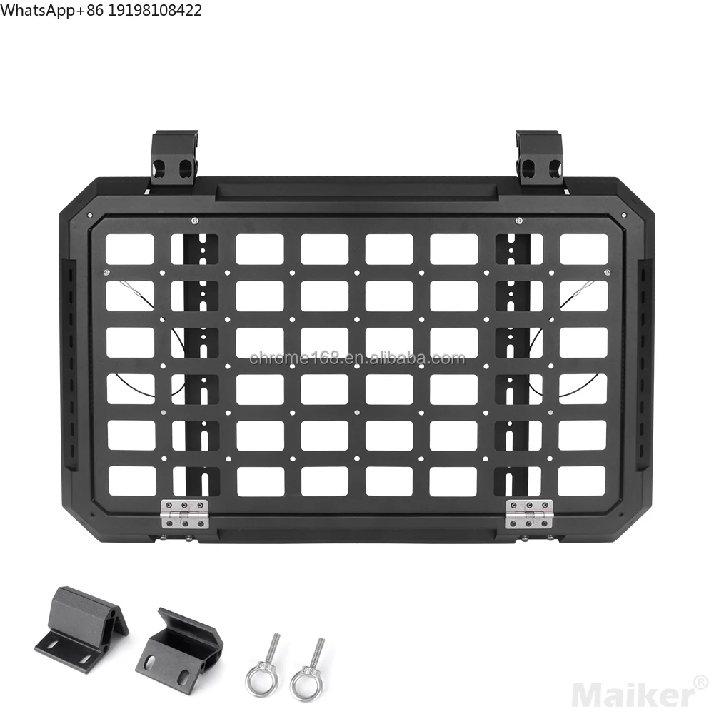 Exterior Accessories Steel Multifunctional Side Window Expansion Foldable Panel for Jeep Wrangler JL Maiker Manufacturer