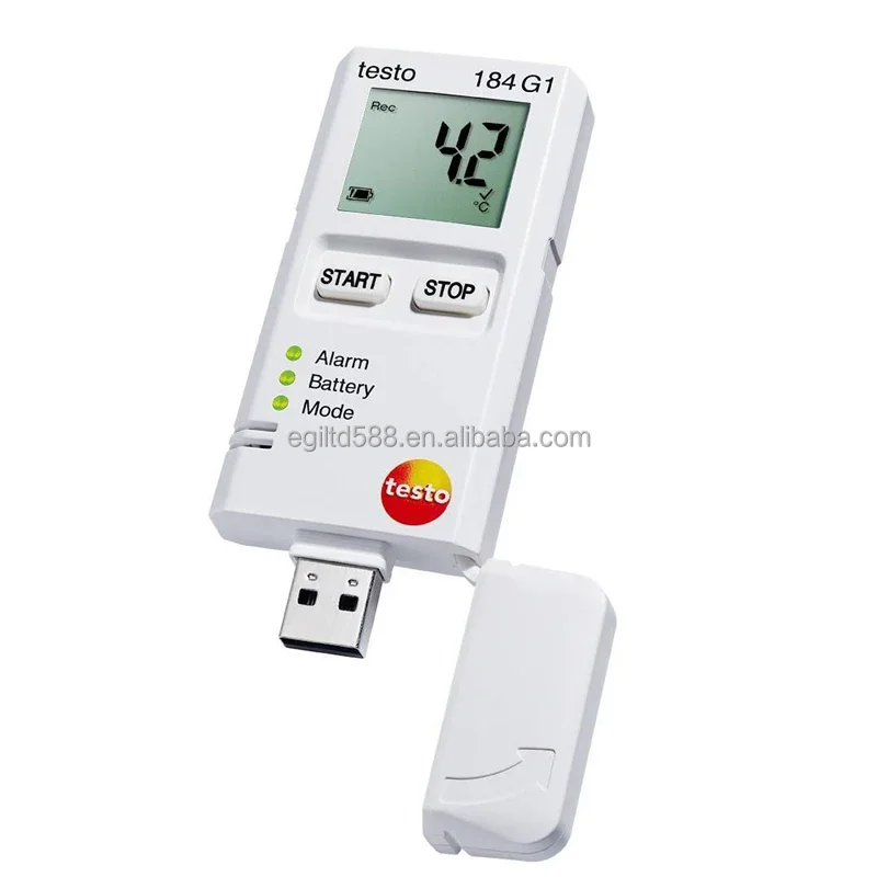 JHZ Testo 184 G1 Vibration Humidity and Temperature Data Recorder for Transport Monitoring 0572 1846