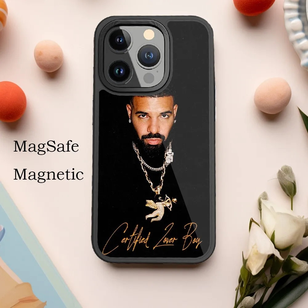 O-OVO D-Drake Rapper Phone Case For iPhone 15 14 13 12 11 Pro Max Plus Phone Magnetic for Macsafe Cases Cover