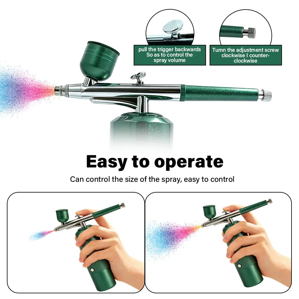 

Airbrush Nail With Compressor Portable Air Brush Nails Compressor For Nail Art Paint Painting Crafts Airbrush Compressor