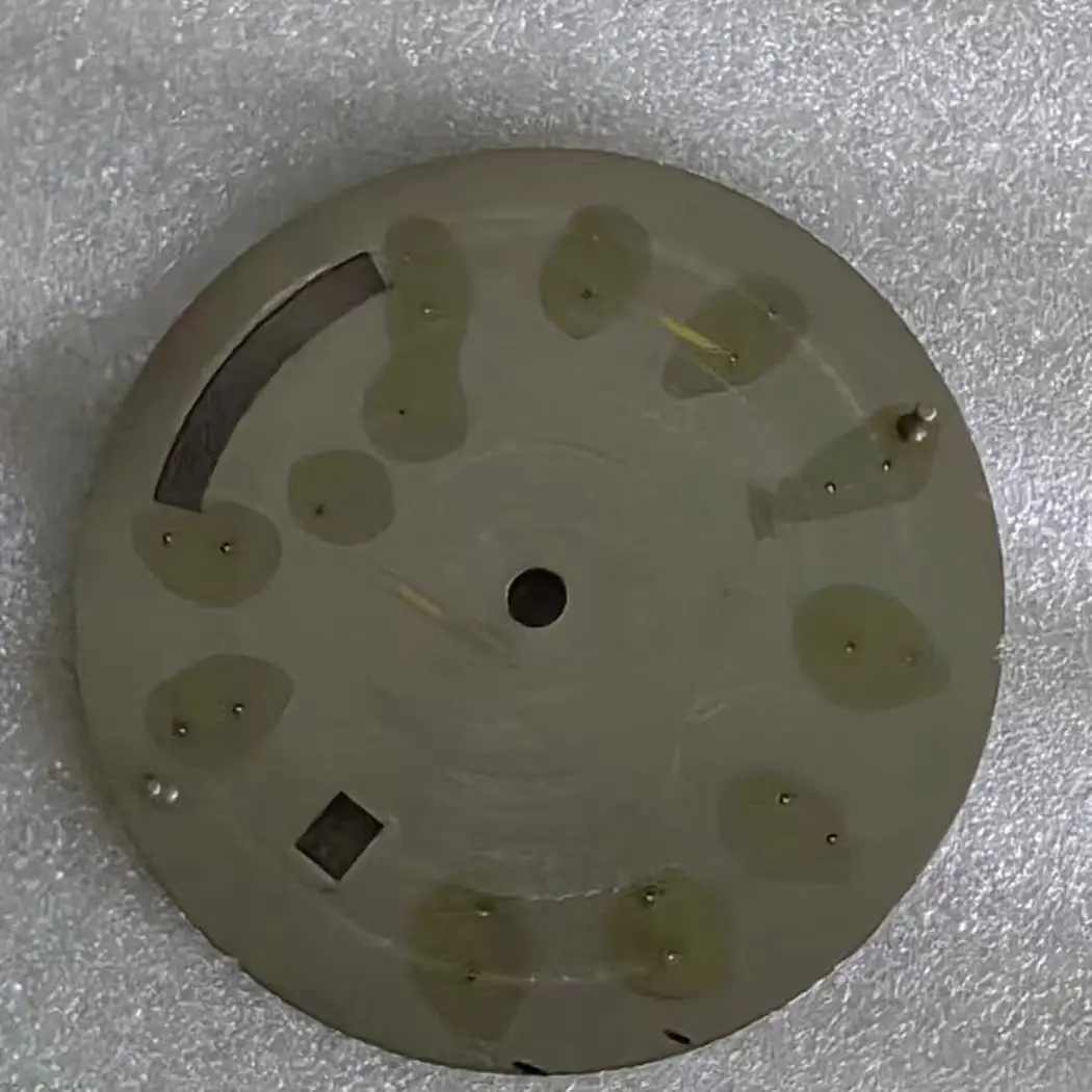 Gray/Blue/Black/White Roman numerals 31mm S Logo Dial Green Luminous Suitable For  8285  Movement Watch Modification Accessories
