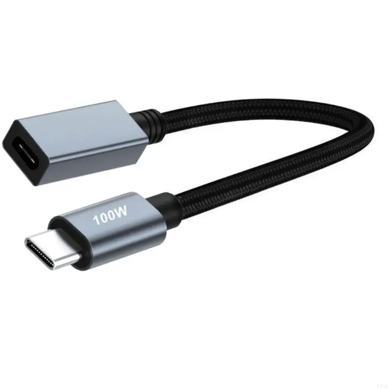 

USB C Extension Cable PD100W Power Delivery и 480 Мбит / с данных Sync Speed ​​Speed ​​Typec Hub 193a