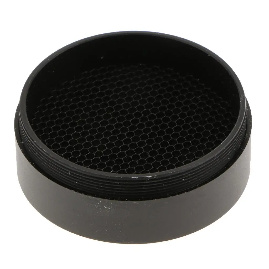 Accessoire pour objectif de télescope astronomique, capot en nid d'abeille en métal noir de 40mm pour une observation astronomique améliorée