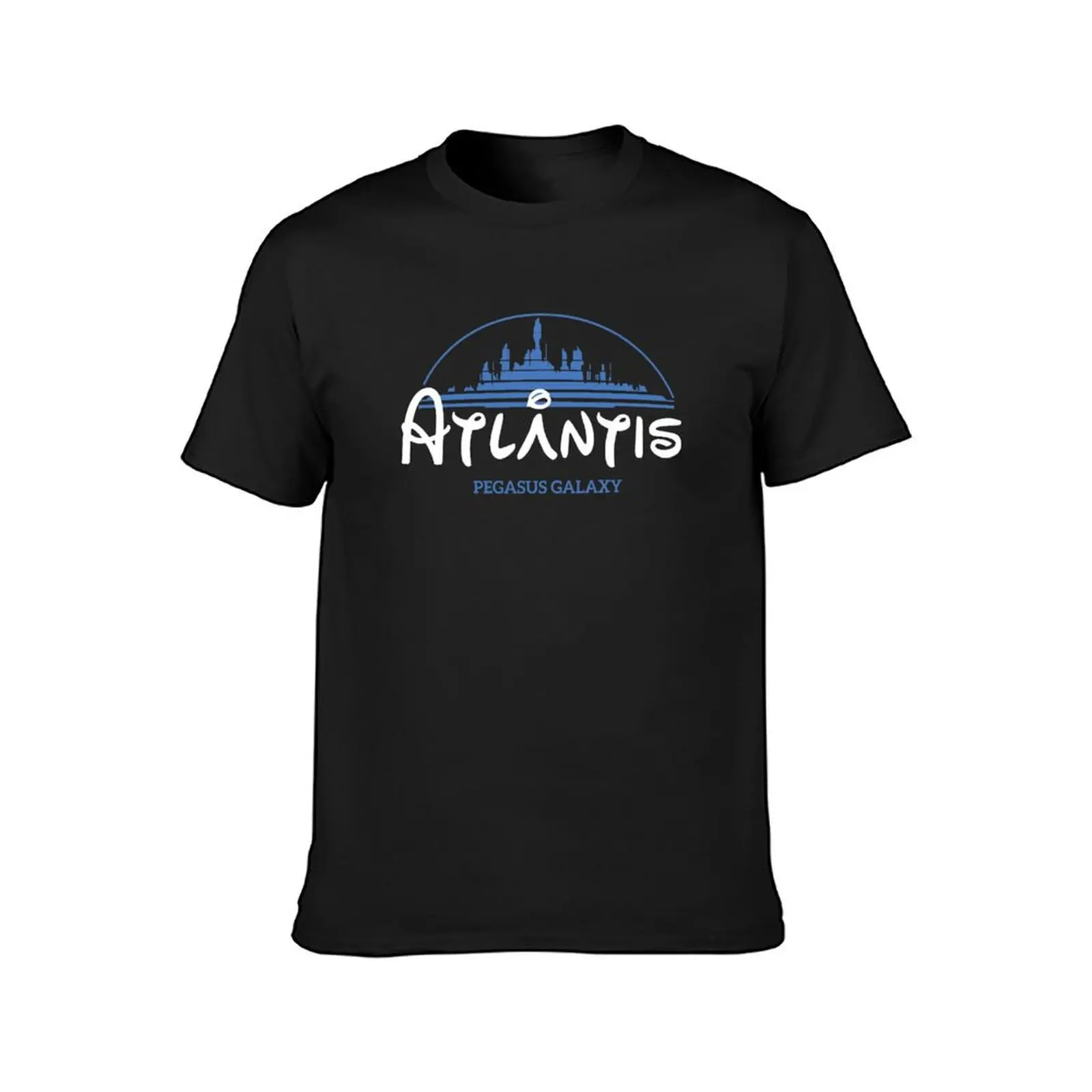 The Wonderfull City Of Atlantis - Stargate - Graphic Tee T-Shirt quick-drying boys whites plus sizes designer t shirt men