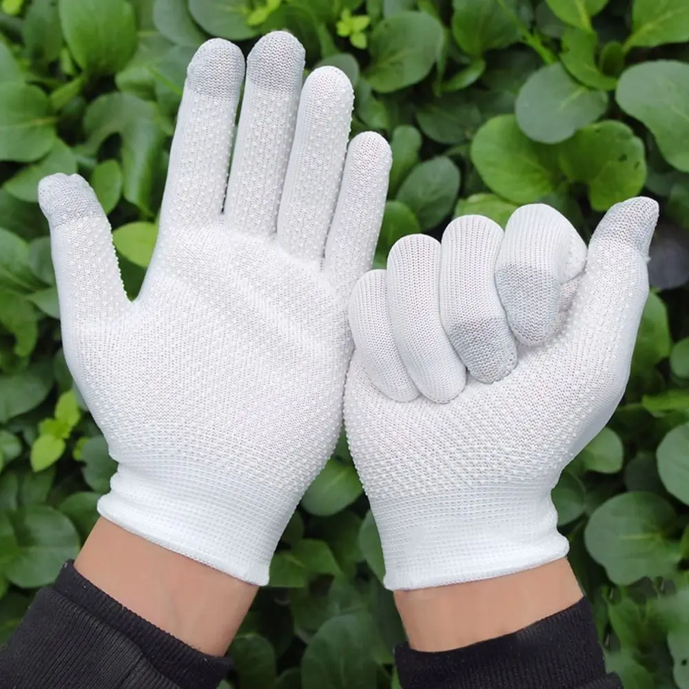Ferramenta multicolorido trabalho luvas seguras náilon resistente ao desgaste tela de toque luva esporte suprimentos confortáveis livrando luvas local de trabalho