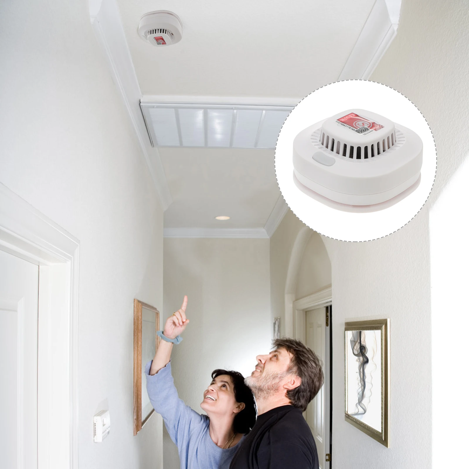 

1pc Home Safety Sensor For House Office Hotel School Bank