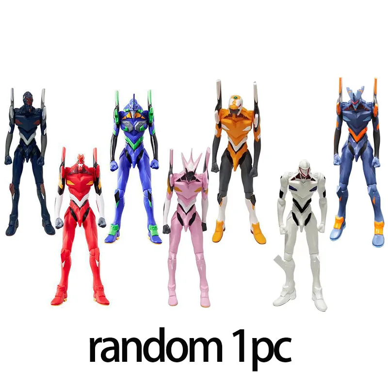 Figuras Ação Articuladas Neon Genesis Evangelion EVA Unidade-01 e Unidade-00, Kits de Modelagem e Brinquedos - Presente Perfeito view 6
