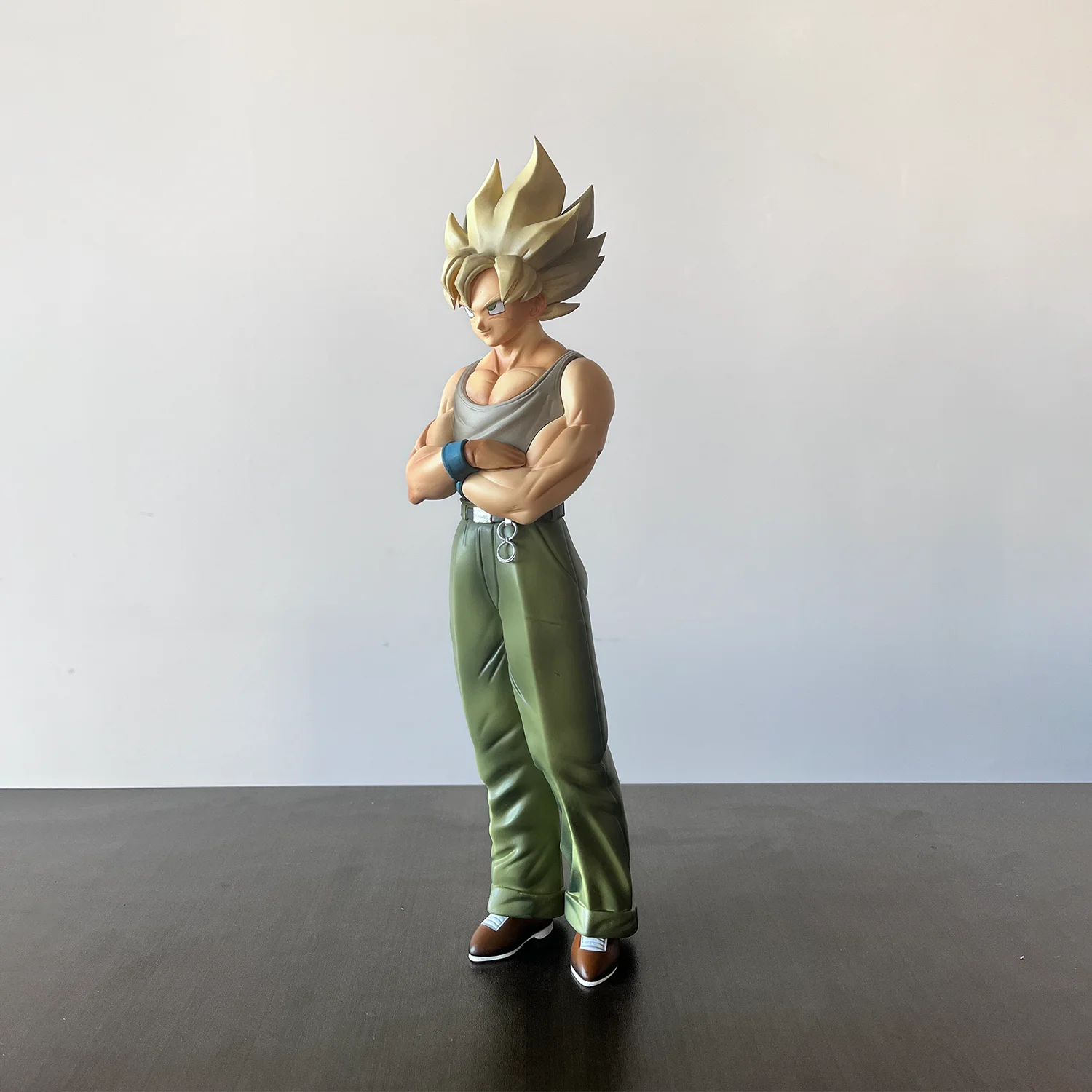 30 سنتيمتر لعبة دراغون بول شخصيات كرتونية لباس غير رسمي سون جوكو الدائمة الموقف عمل الشكل بولي كلوريد الفينيل تمثال جمع نموذج دمية لعبة هدية #5