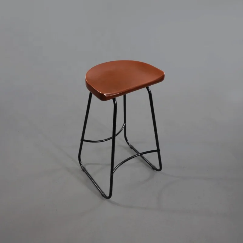 #Factory Wholesale Modern Kitchen High Bar Stools Customizable Backless Bar Stools for Home Hotel Dining-Rustic Design