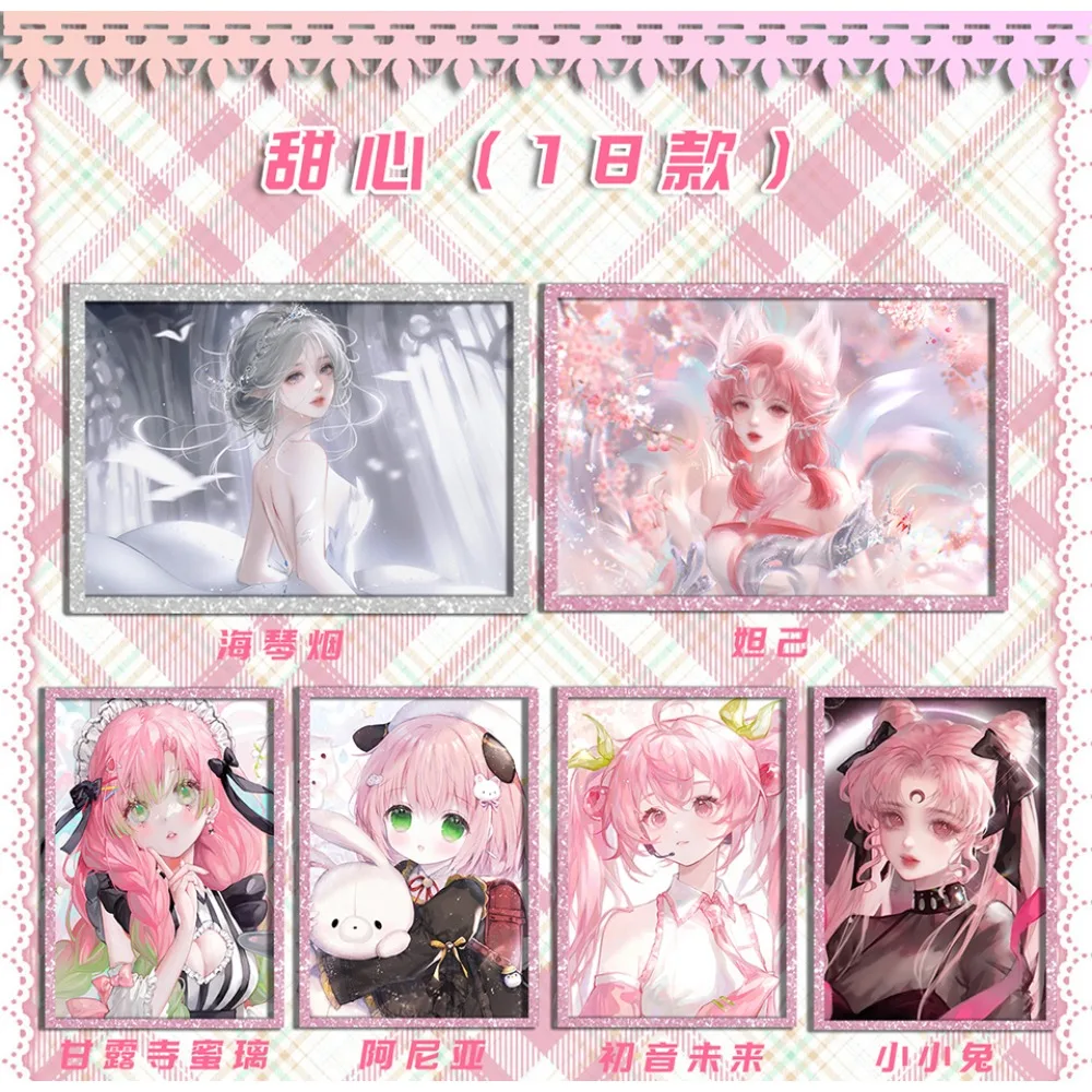 Wholesale Anime Goddess Story Card For Children Boa·Hancock Kafka Chibiusa Klee Rare Limited Game Collection Card Table Gifts