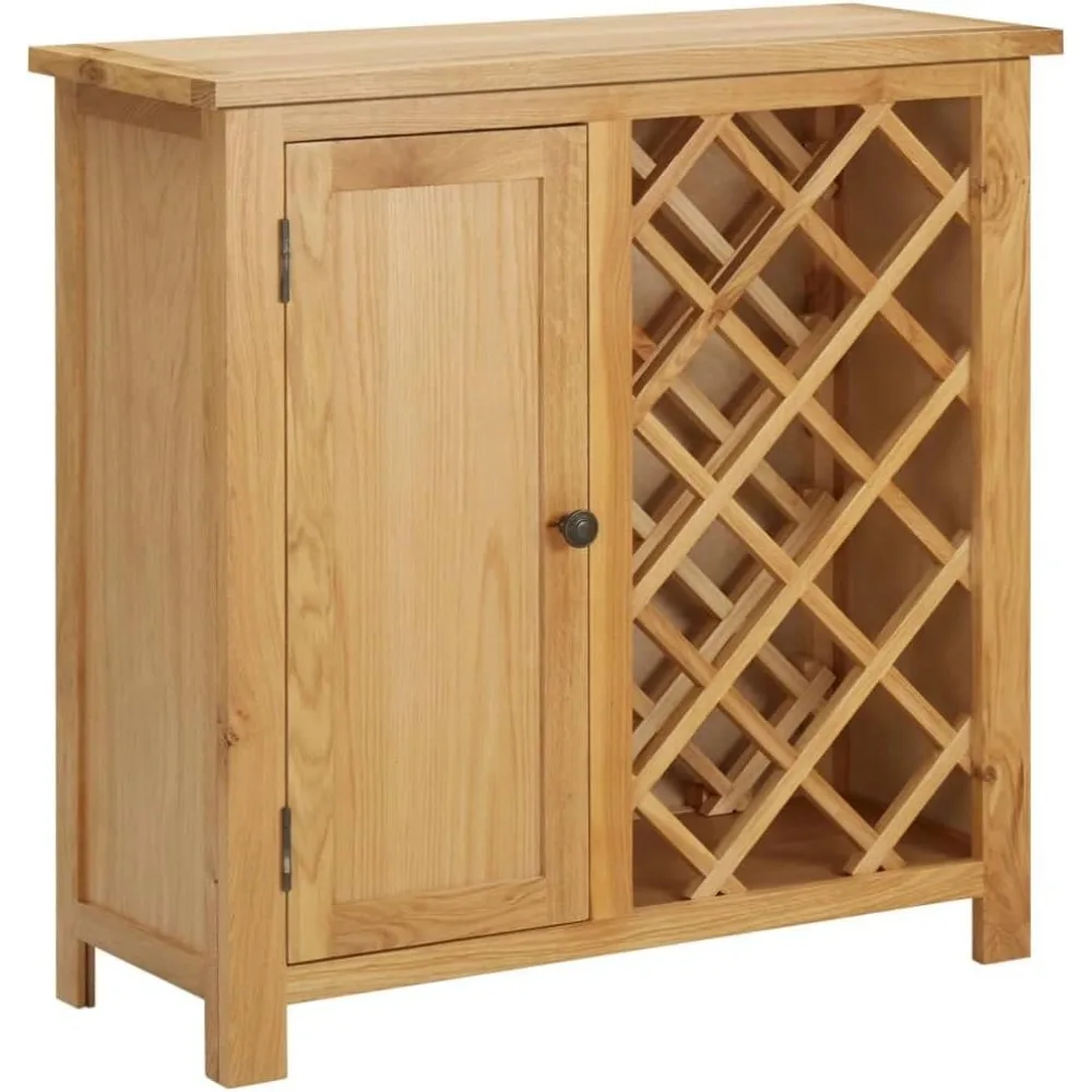 

Wine Cabinet,Wine Bottle Holder,Wine Rack,with 1 Door,1 Inside Shelf and Racks,Holds up to 11 Bottles of Wine (Bottles Not Inclu