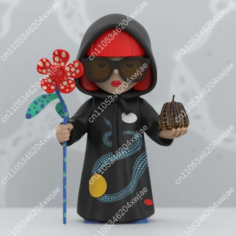 Limited Edition Snake Year Dot Art Magician Figure Collectible Desktop Decoration Creative Gift