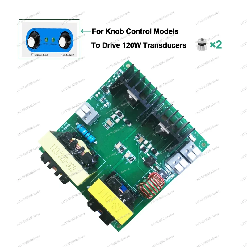 YBJ40kHz Ultrasonic Generator Board for Cleaner – 60W-180W, 110V/220V Digital Driver Circuit