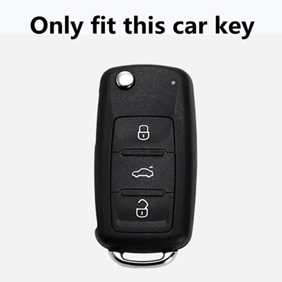 Car Key Case Cover Key Bag For Volkswagen VW Golf 3 4 5 6 mk4 mk6 Passat b5 b6 b7 b8 cc Polo Tiguan mk2 Touran Jetta 6 Bora mk6