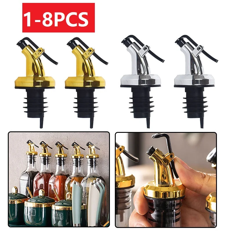 

1-8 шт., стеклянный дозатор для оливкового масла и уксуса