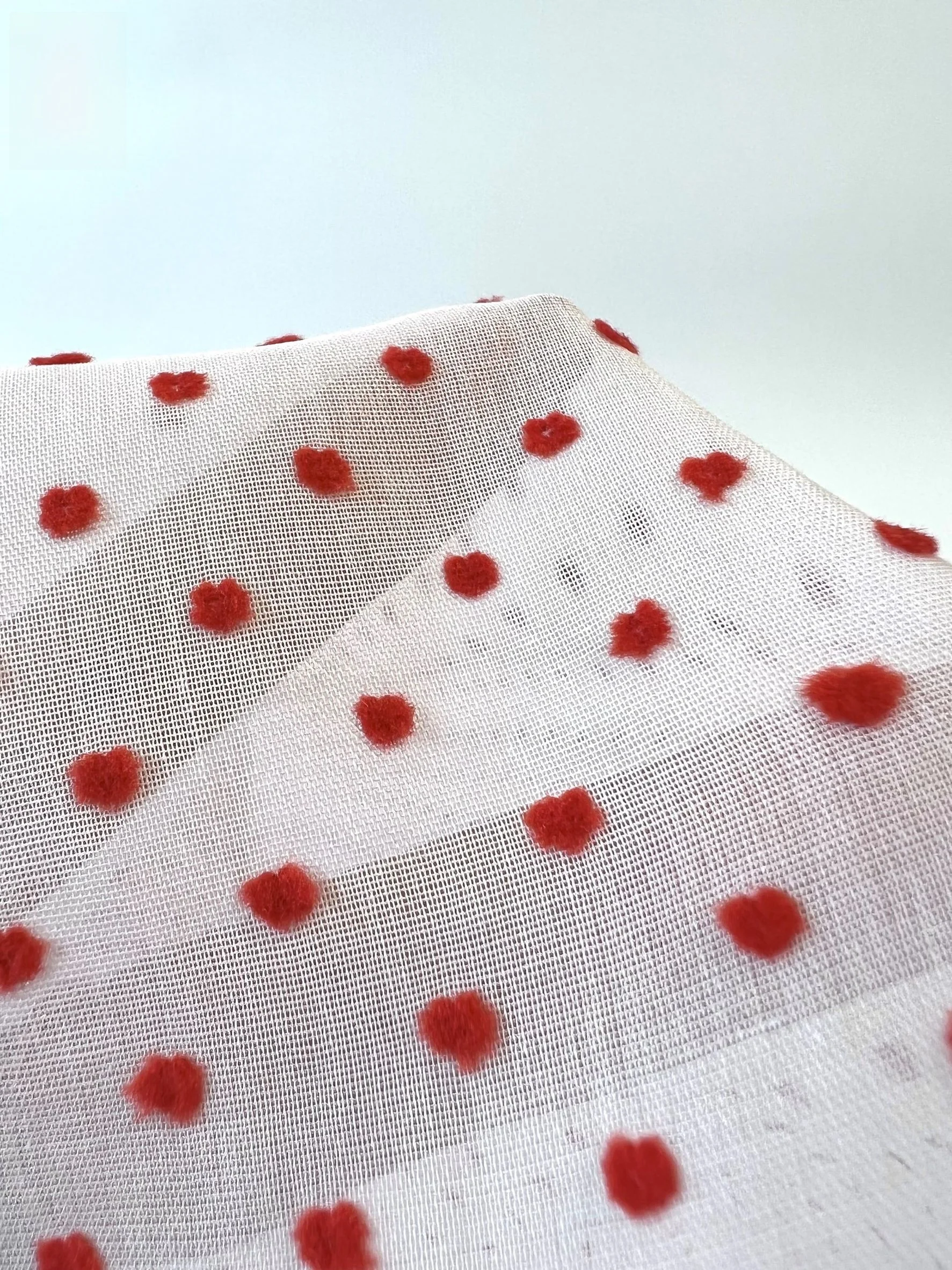 

GenevaMAMA Floing Dot PIMA Multi-color Thin Cotton Pure Hand Sewing Fabric Home Sponge Pad Material Wave Dot Pattern