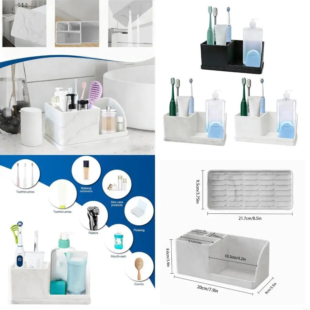Stylish Bathroom Stand Including Slip Resistant Base Prevents Leaks And mess X3UC