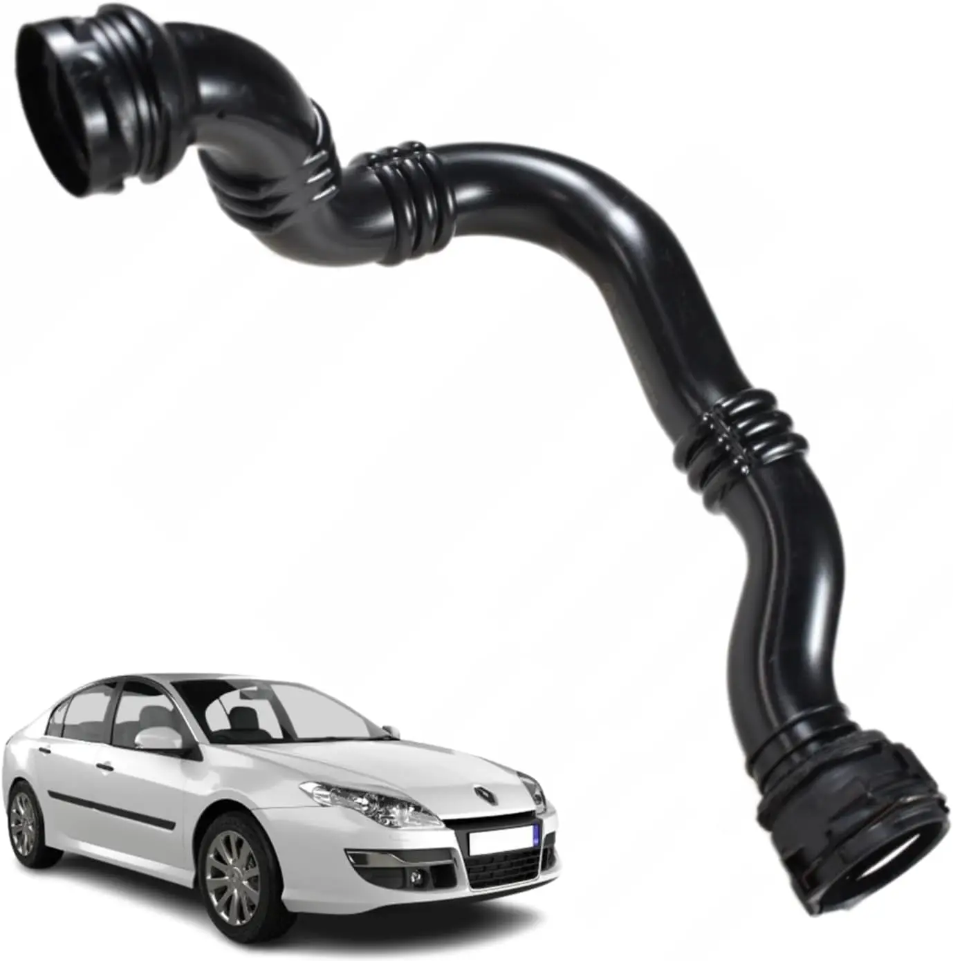 خرطوم الشاحن التربيني خرطوم هواء المبرد المتوافق مع Renault Laguna 3 وLatitude 2.0 DCi 8200551943