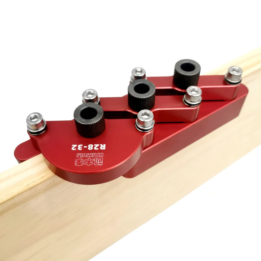 النجارة الذاتي توسيط سجل لسان ثلاثة في واحد ثقب فتاحة 90 درجة ثقب مستقيم الموضع لتقوم بها بنفسك مجلس الأثاث لغز