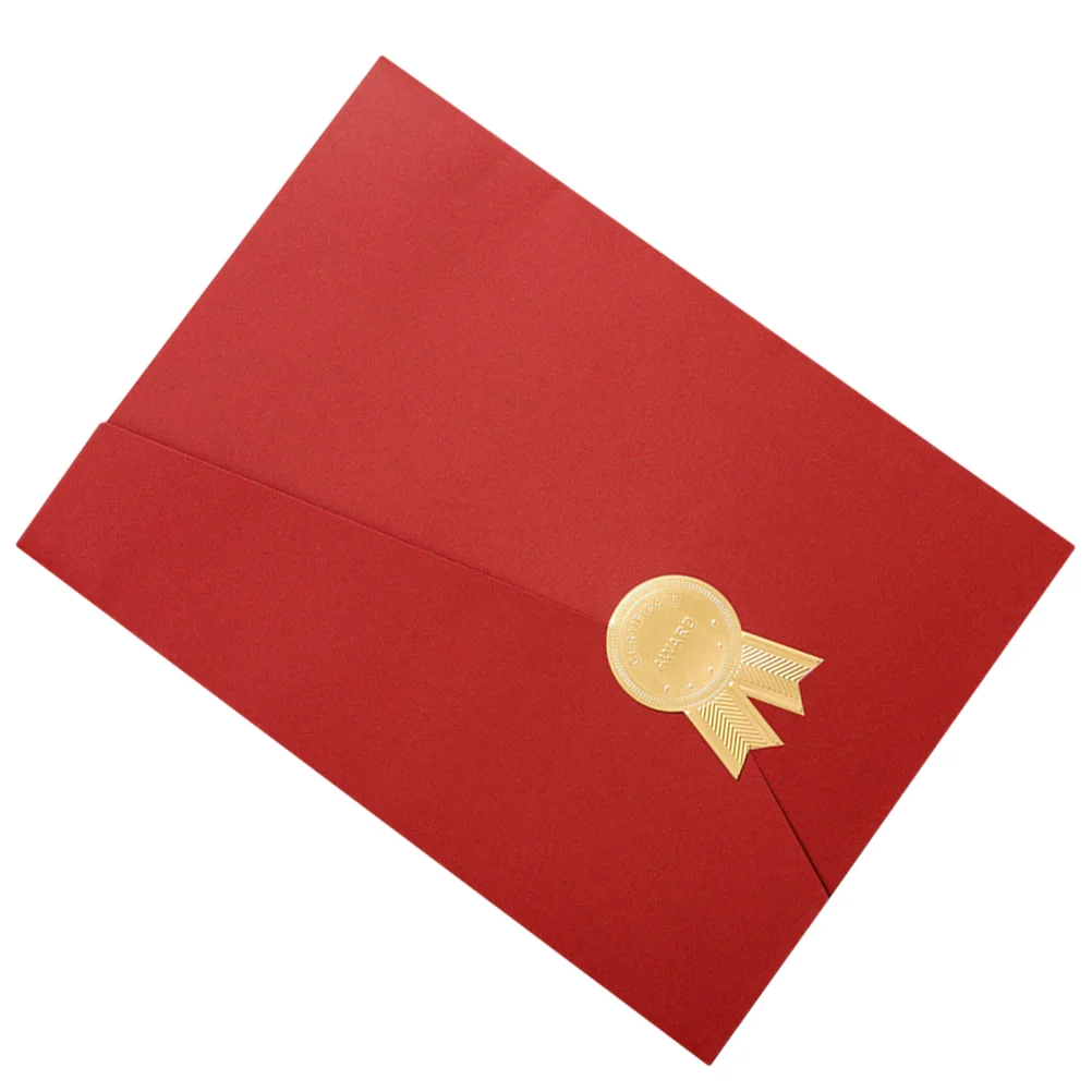 

Honor Certificate Shell Paper Protective Cover Protector Diploma Holder Envelope Award Staff