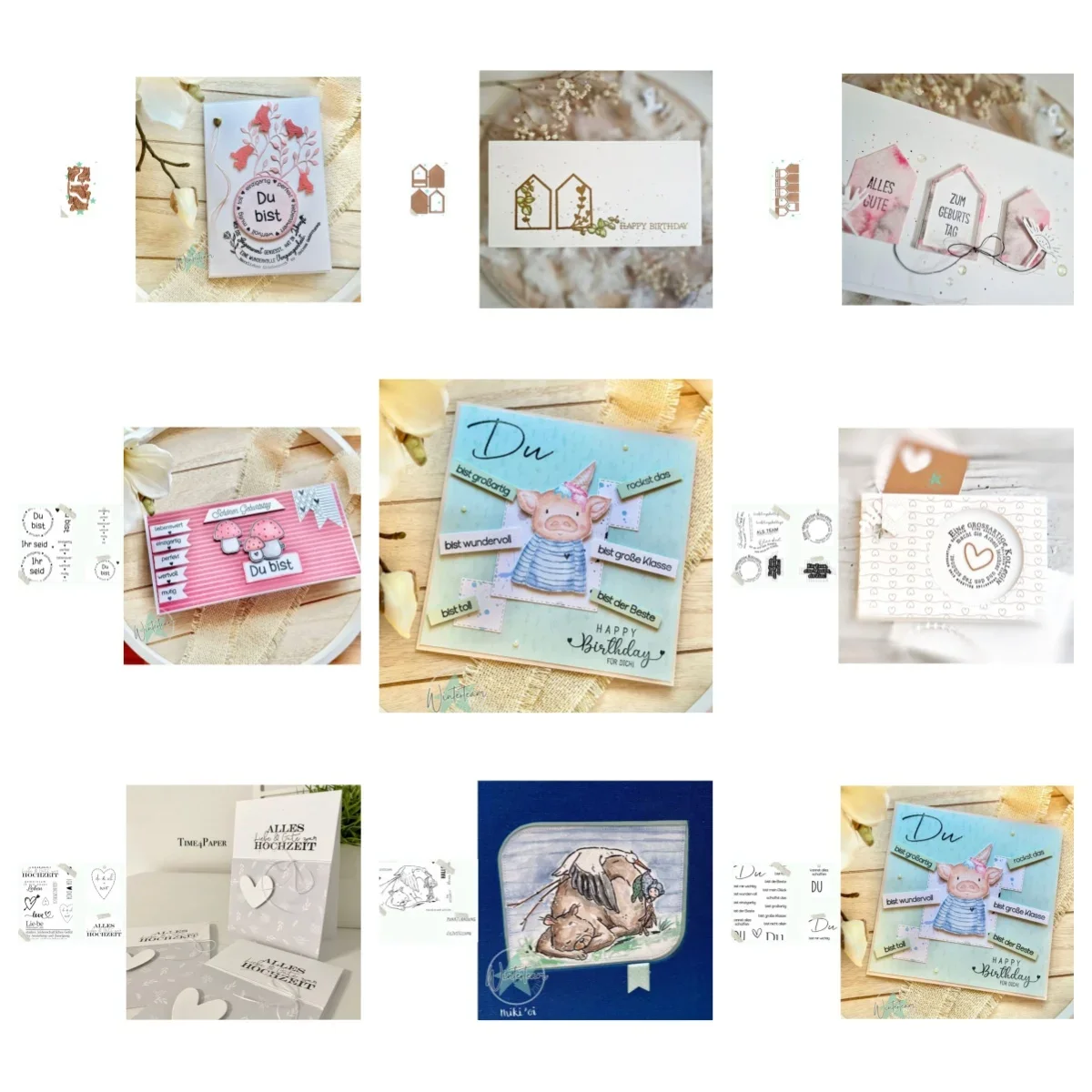 Neue Ankunft Presell Love Stanzformen und Stempel für DIY Scrapbooking/Fotoalbum, dekorative Prägung, DIY-Papierkarten