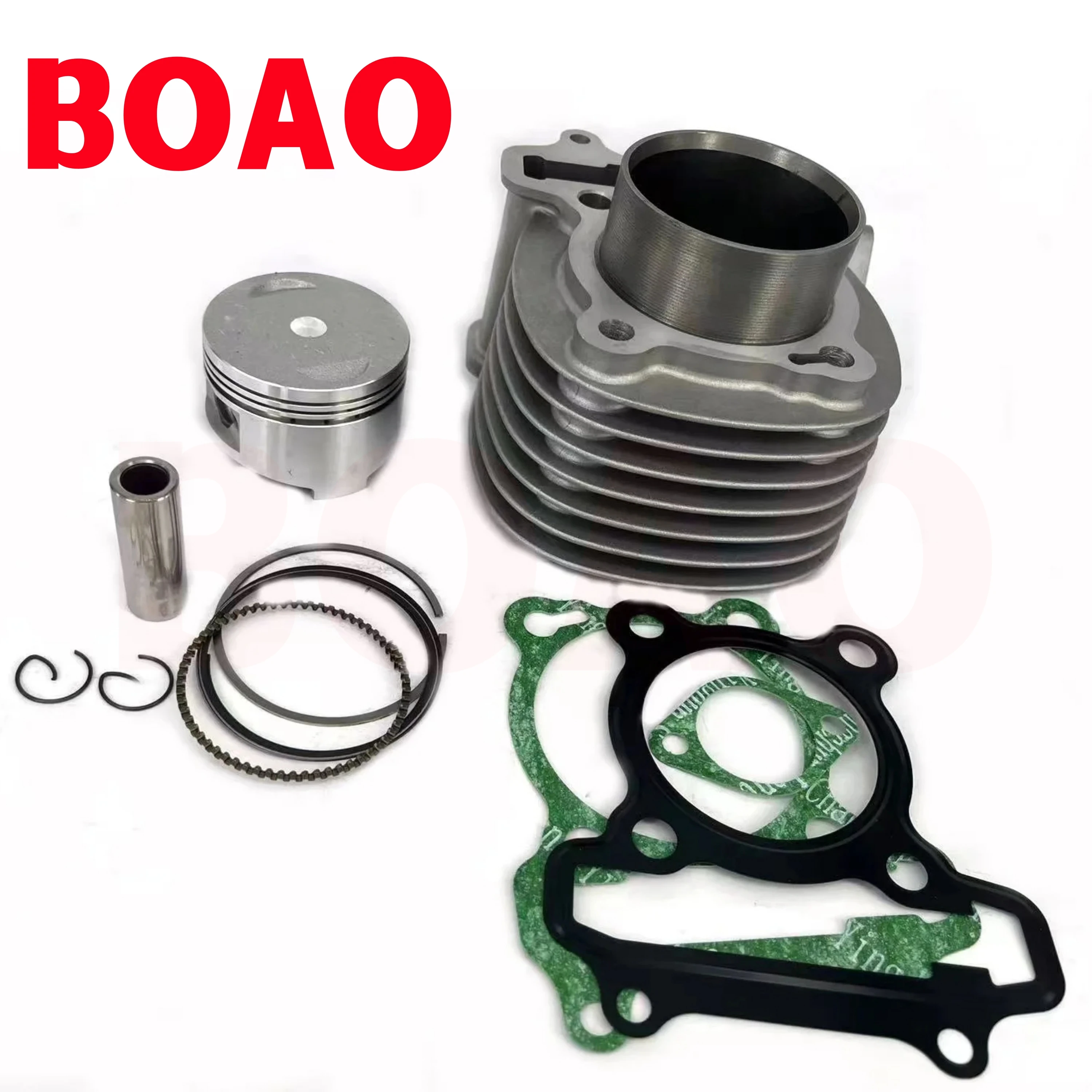 Scooter 57.4mm Big Bore Racing Cylinder Kit for Sym GR125 XS125T Symphony Sr Orbit Jet 4 125 Upgrade from 125cc to 150cc 4T