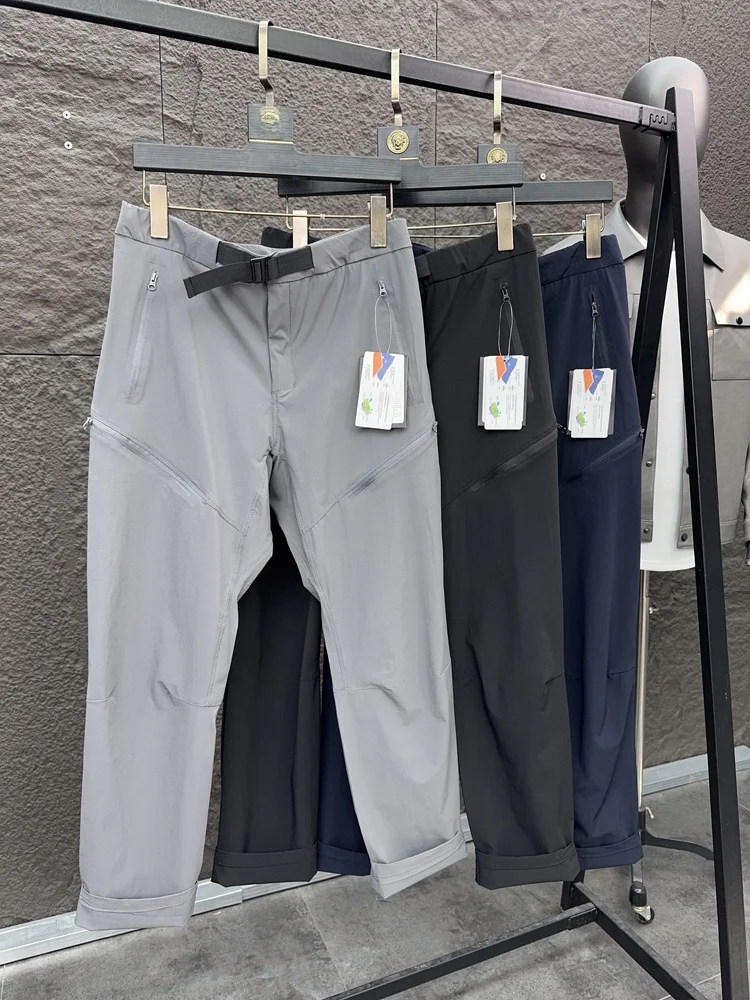 

Svip X999 Qui Dry Cool Feeling мужские уличные легкие цветные повседневные брюки прямого кроя с 3D отделкой весна-лето