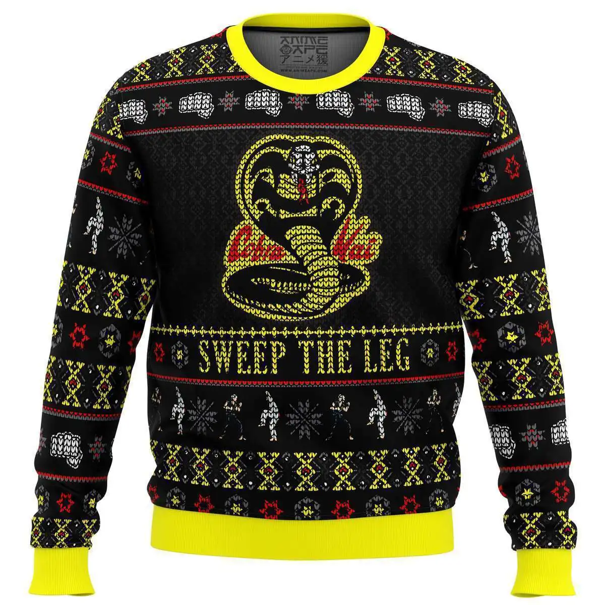 

COBRA KAI AutumnWinter New Christmas Gift Ugly Sweater for Men 2025 Hot Selling 3D Printed Oversized O-neck Top Christmas Shirt