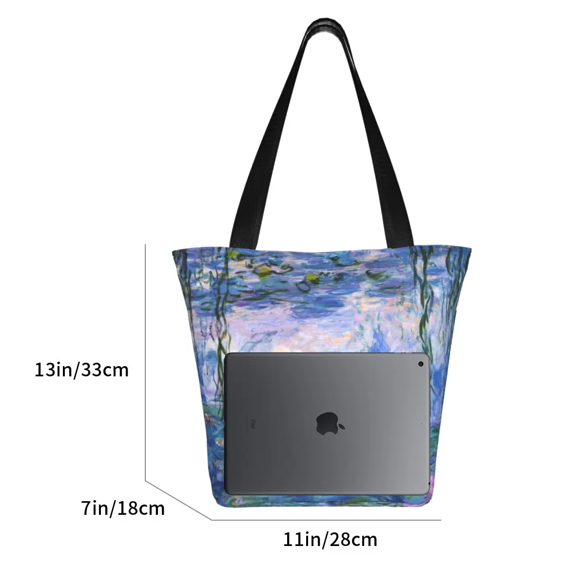 Monet Handbag Monet Top-handle Bags Street Trendy Tote Bag Print High quality Large Women Handbags