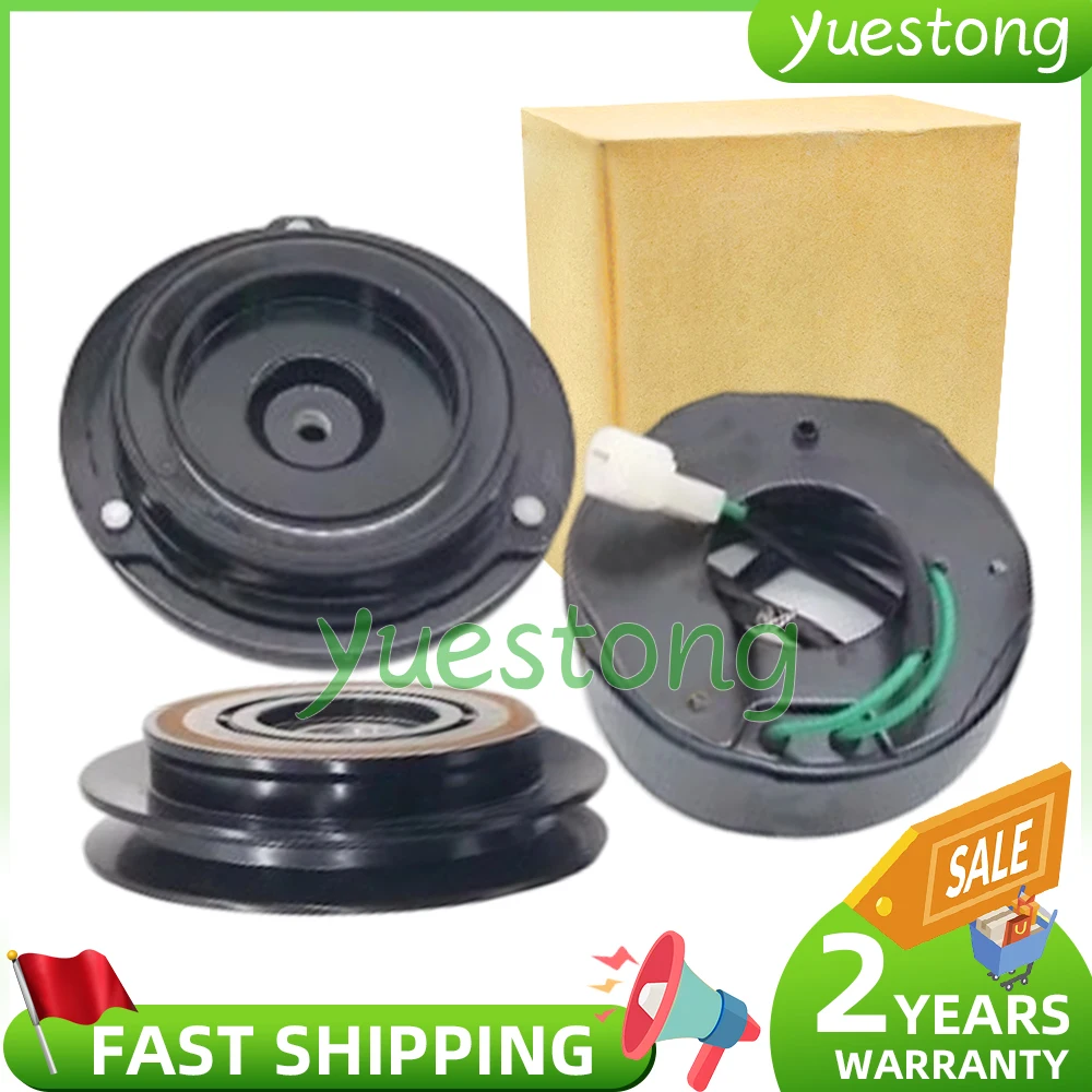 AC Air Conditoning Compressor Magnetic Electromagnetic Clutch Pulley 24V Single B PV1 for Hino truck