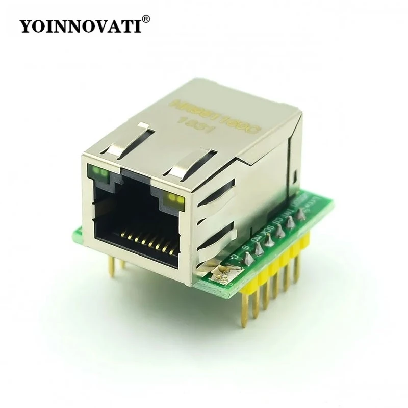 1PCS W5500 Module TCP/IP Ethernet Module Compatible with WIZ820io Network Interface RC5 IoT for Arduino