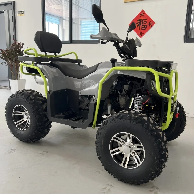 200cc Automatic 4 Stroke 1 Cylinder Air-Cooled ATV 4 Wheeler with Chain Drive Transmission System