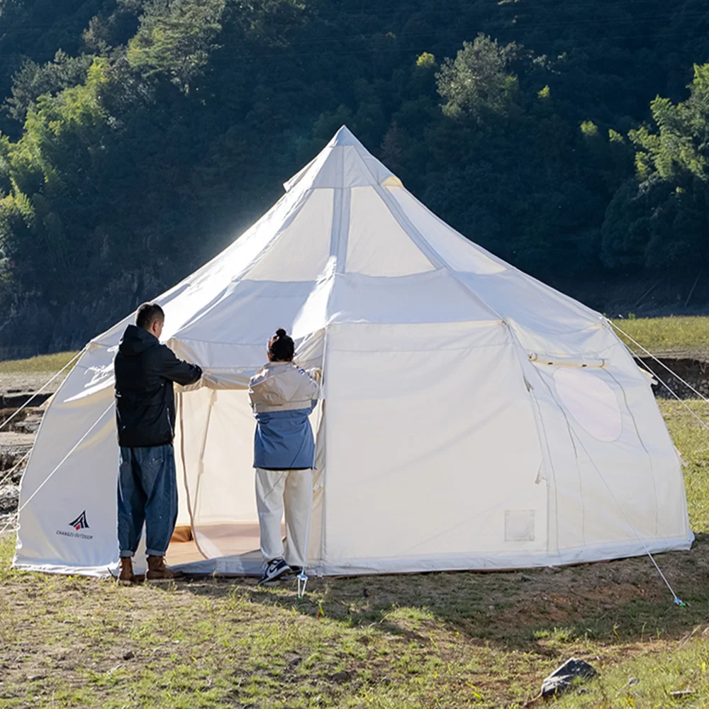 Romantic Large Space Outdoor Camping Shelter Luxury Oxford Fabric Inspired Starry Raindrop Sunproof Canopy Gazebo Pergola
