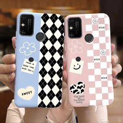 For Honor 9A Case Silicone Soft TPU Phone Cover for Huawei Honor 9A Case MOA-LX9N Coque Funda Protective Bumper With Pattern