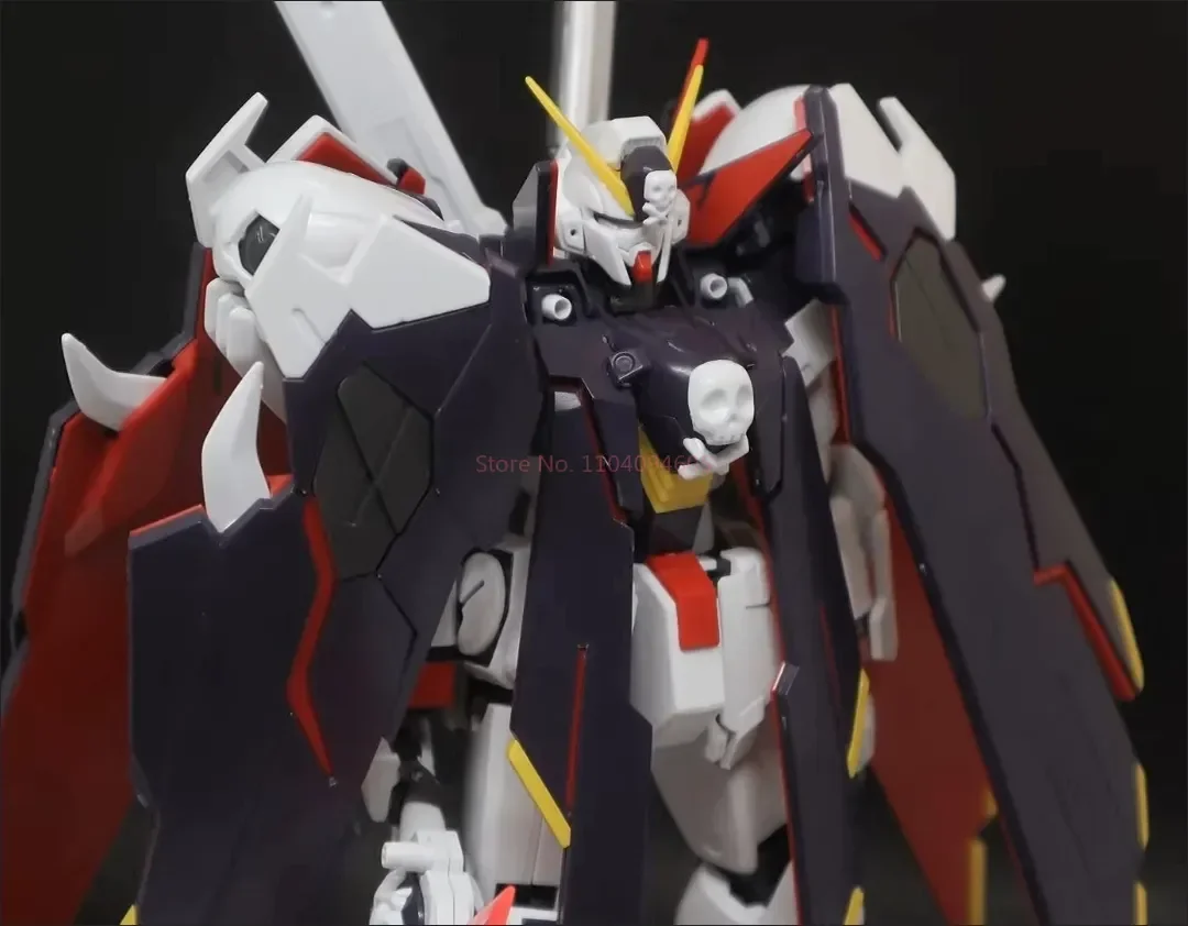 다반 6644 Mg 1/100 Xm-X1 크로스본 X-1 풀 클로스 조립 모델 키트 플라스틱 스켈레톤 애니메이션 액션 플라스틱 모델 피규어 로봇