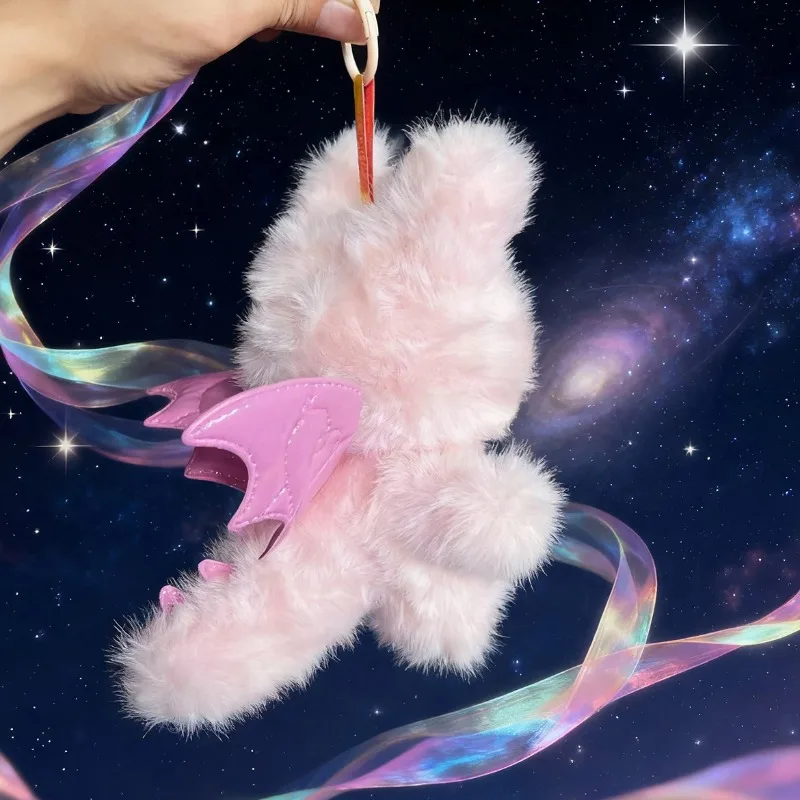 لعبة Angel Tail Fin القطيفة 2025 جديدة - سلسلة مفاتيح ناعمة الأكثر مبيعًا للأطفال. هدية مفاجئة مثالية للحفلات الوحشية والمزيد!