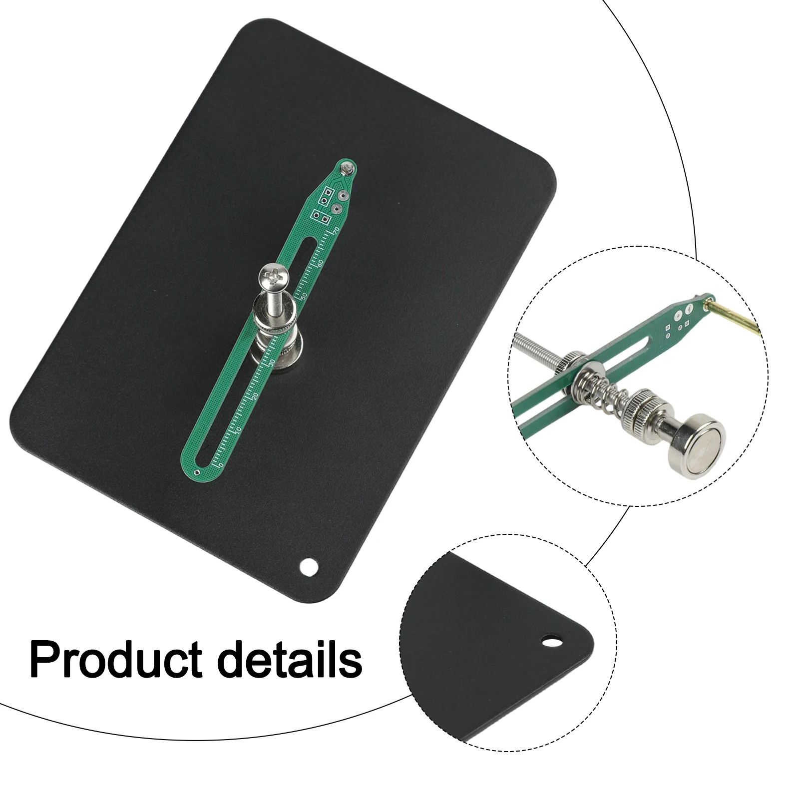For IC Chip Test Clip with Adjustable Probe for PCB ElectronFor IC Board Welding Fixed Test Burning Probe Tool