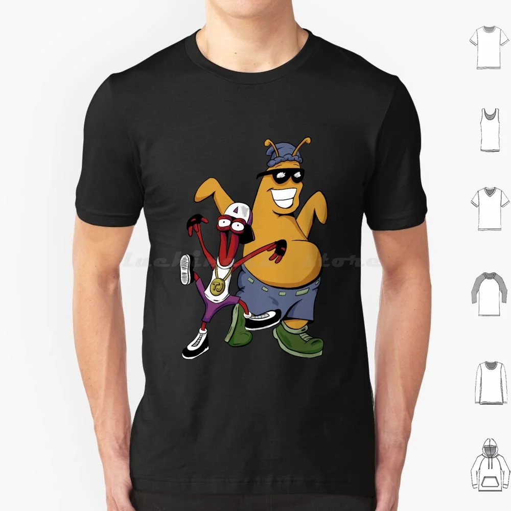 Toejam And Earl Funny T Shirt Big Size 100% Cotton Toejam And Earl Funny