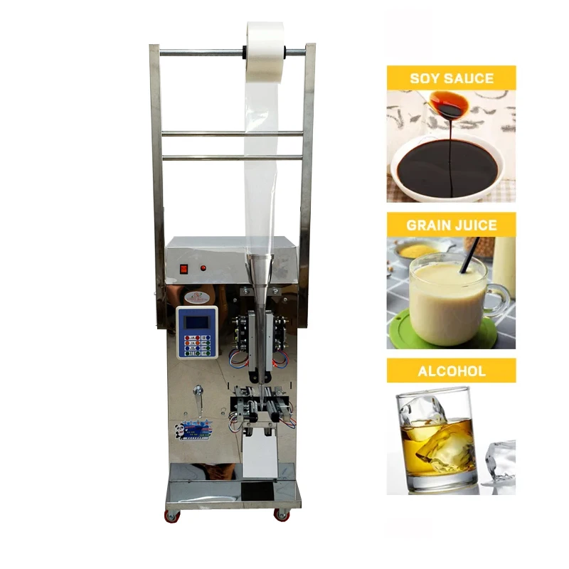 50-500ml Automatic Liquid Packing Machine Soy Sauce Vinegar Filling Machine Quantitative Packaging Machine