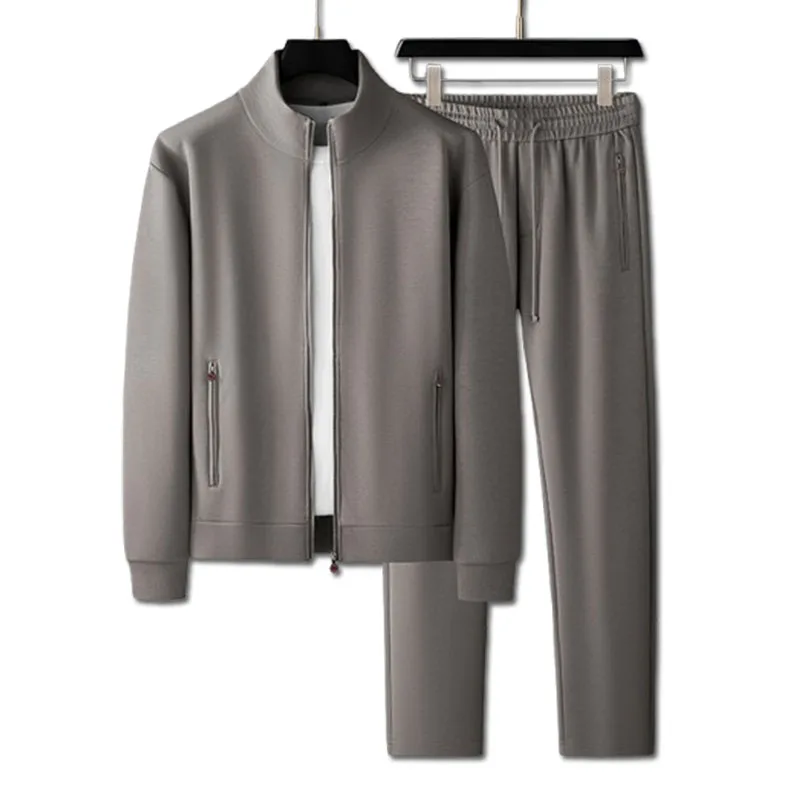 

【 Шерсть 】 Comfort First, супер удобный в носке, высококачественный комплект повседневной спортивной одежды для мужчин среднего возраста на осень/зиму 2025 г.