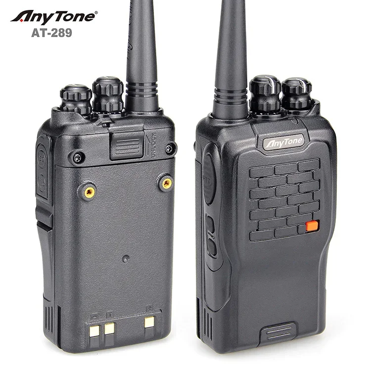 Anytone factoryAT- 289 handheld transceiver radio walkie talkie VHF UHF long range walkie talkie