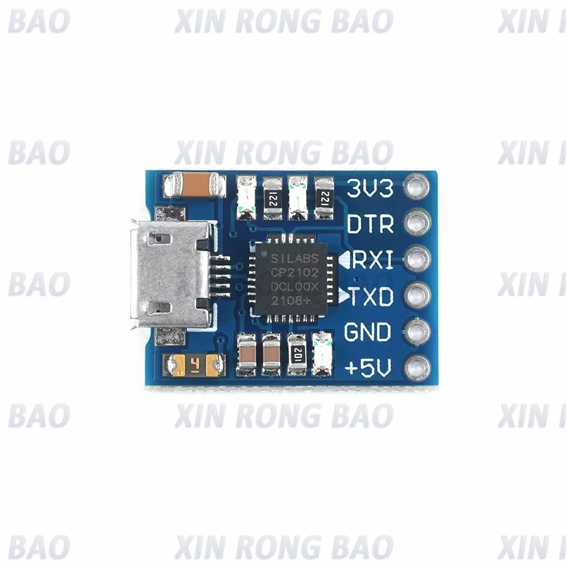 CP2102 Modulo da MICRO USB a UART TTL Convertitore seriale a 6 pin UART STC Sostituisci FT232